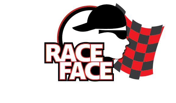 Race Face White Vector